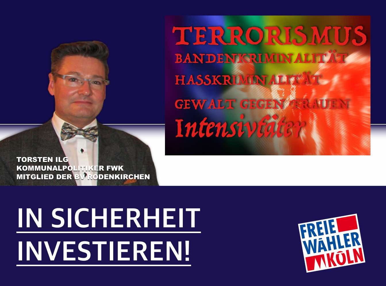 Freie Wähler kritisieren einseitige Sicherheit nur für Karneval und Silvester