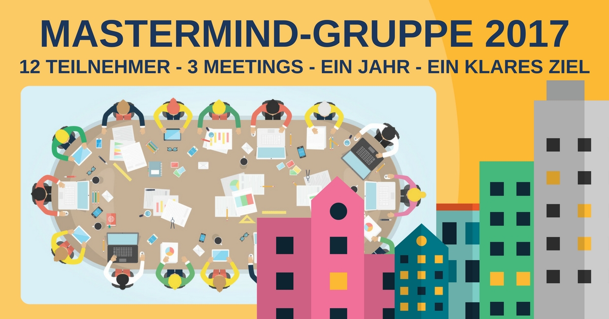 Start der Mastermind-Gruppe 2017