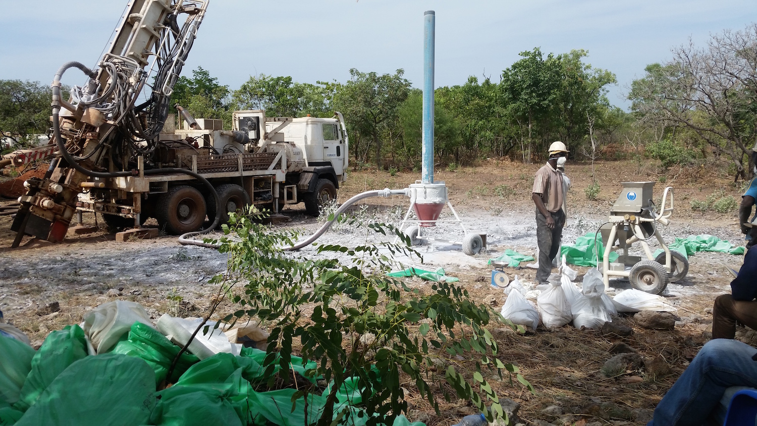 Lithium-Bohrung Birimian in Mali Lithium-Bohrung Birimian in Mali