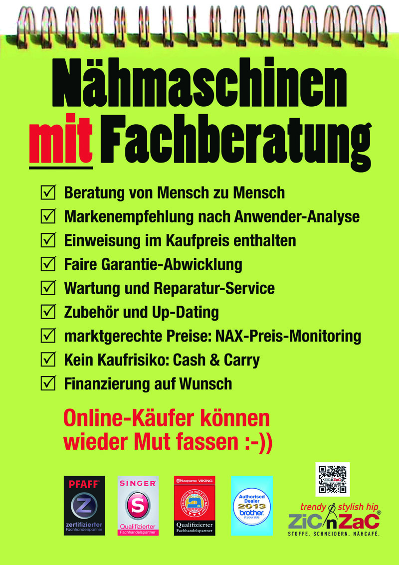 ZiC´nZaC-Checkliste"Pro Fachhandel"