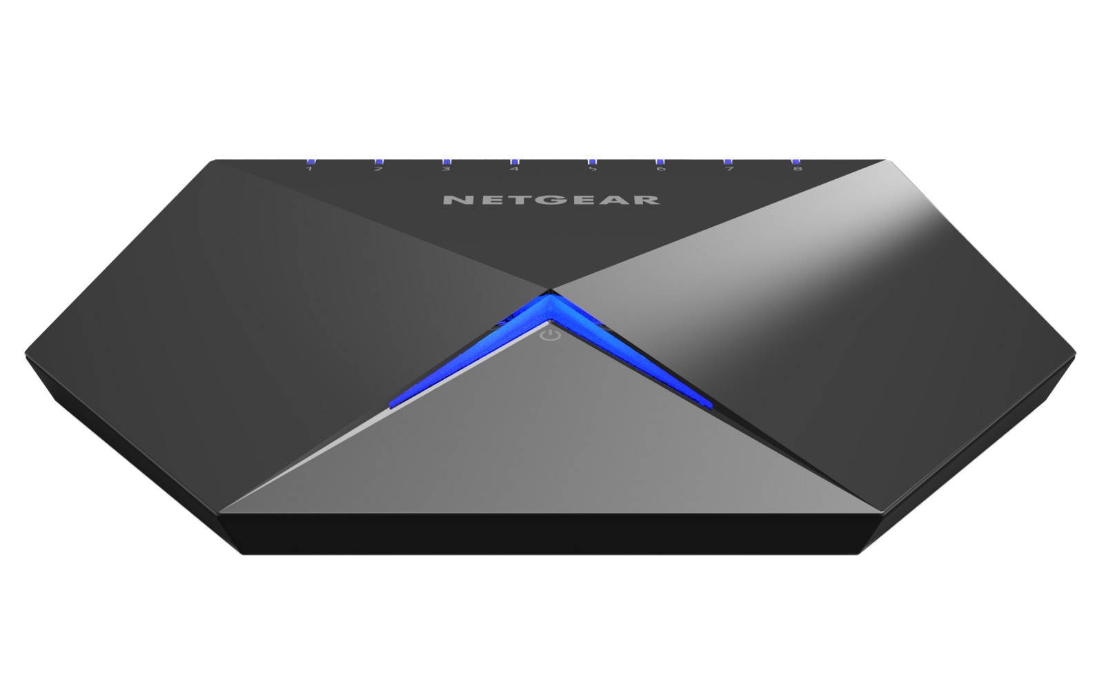 Netgear Nighthawk S8000 8-Port Gaming und Media Switch (GS808E) (Bildquelle: Netgear) Netgear Nighthawk S8000 8-Port Gaming und Media Switch (GS808E) (Bildquelle: Netgear)