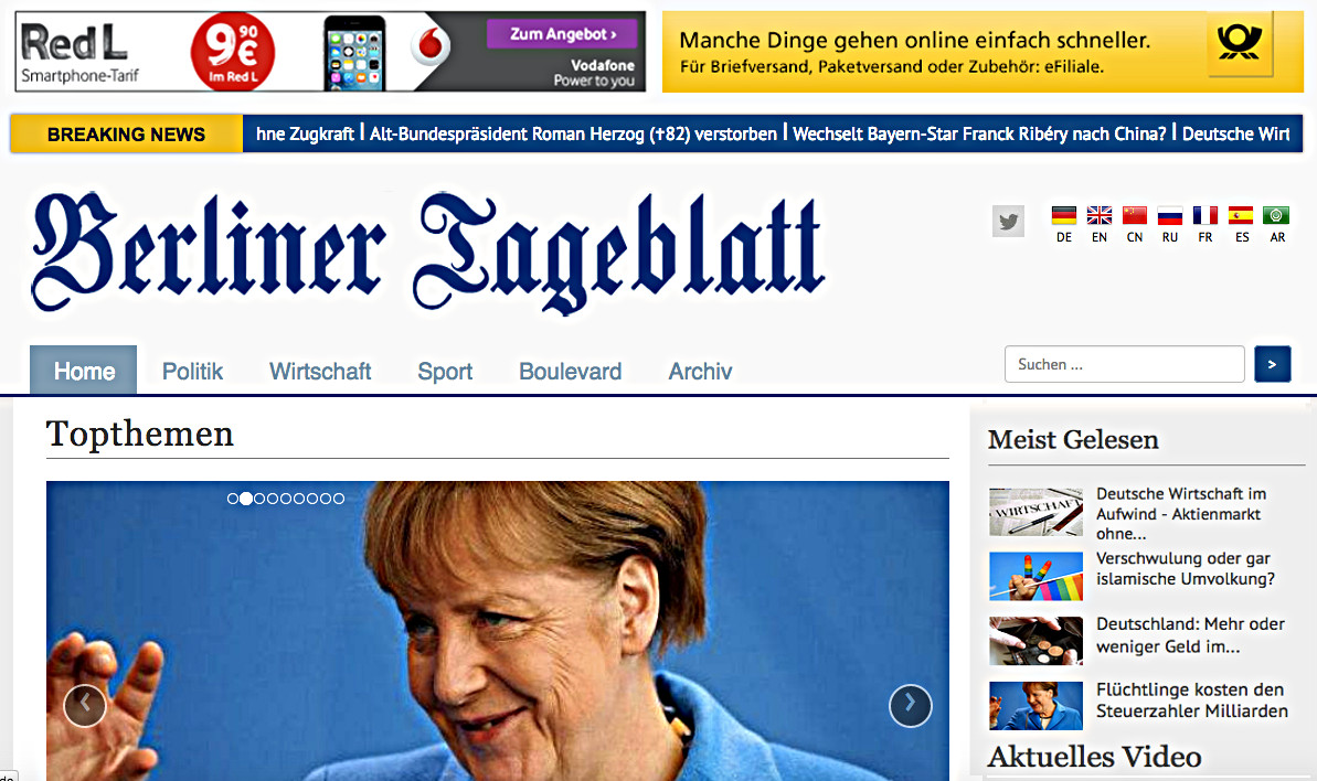 Berliner Tageblatt Berliner Tageblatt