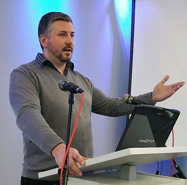 Frank Wichert beim II. RotorDrone Forum Frank Wichert beim II. RotorDrone Forum