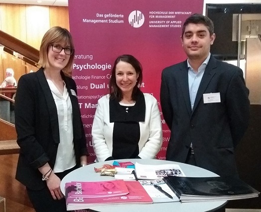 (v.li.): Lena Speicher, Dr. Mareike Martini, Patrick Drechsler.