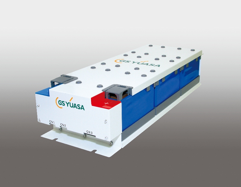 Die Lithium-Ionen Module von YUASA verfügenüber eine hohe Energiedichte und Leistungsfähigkeit.
