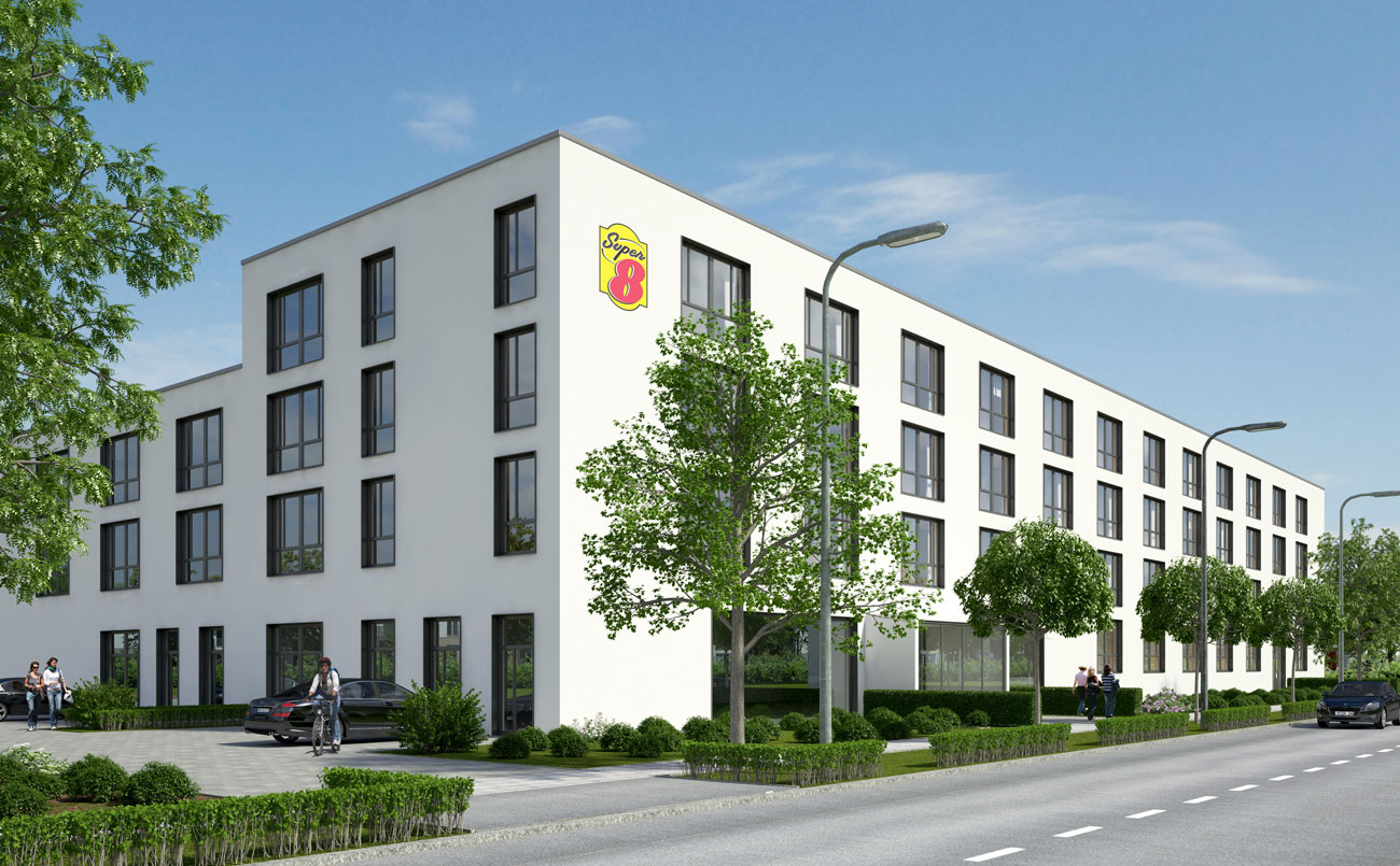 In München gibt es bereits zwei Super 8 Hotels der amerikanischen Marke. (Bildquelle: GS Star)