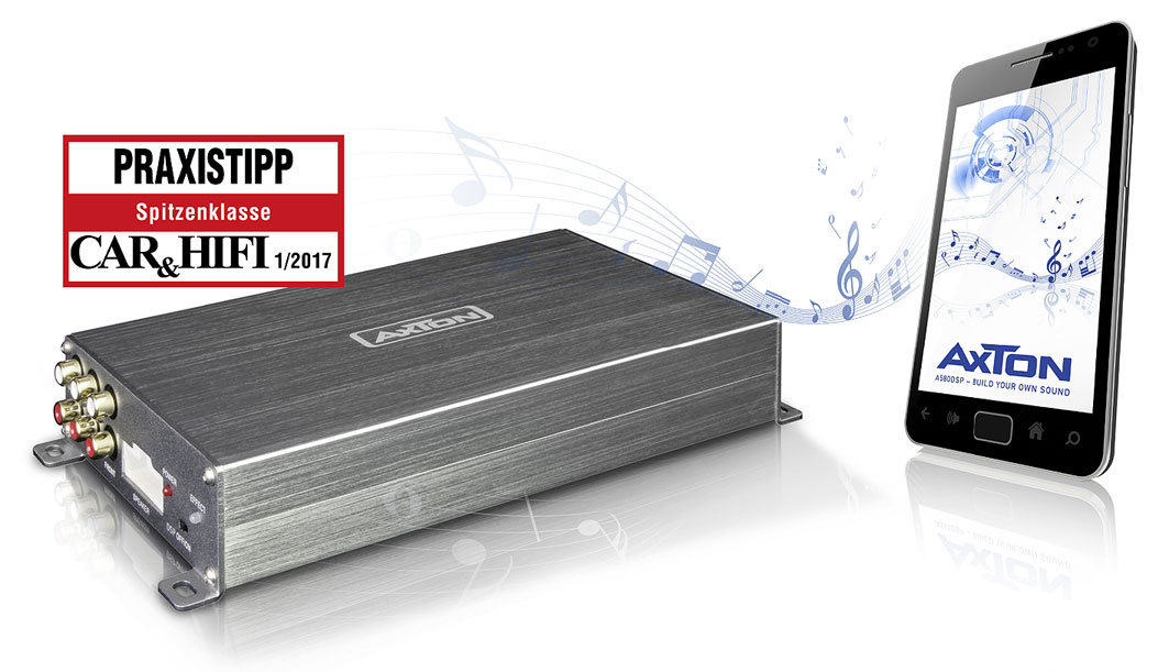 AXTON 4-Kanal Endstufe A580DSP: Praxistipp AXTON 4-Kanal Endstufe A580DSP: Praxistipp