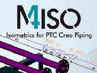 M4 ISO Isometrics for PTC Creo Piping: Isometrie-Software 