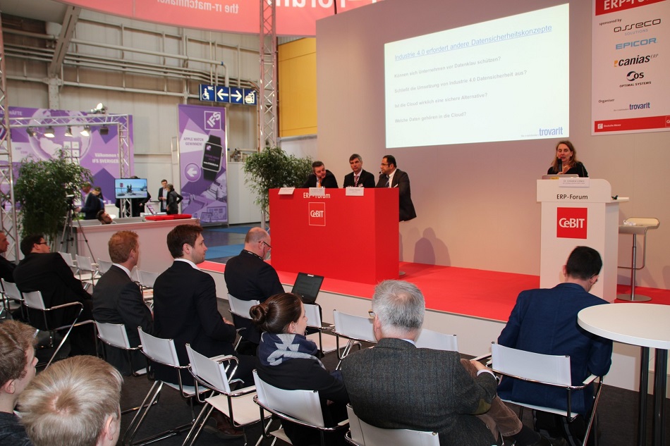 Impression auf der CeBIT 2016