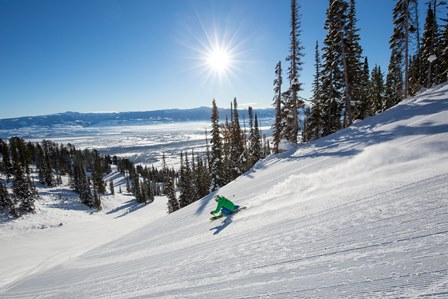 Pulverschnee satt und Pisten für Könner. Das Skigebiet Jackson Hole Pulverschnee satt und Pisten für Könner. Das Skigebiet Jackson Hole