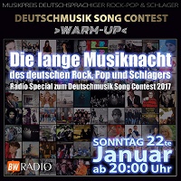 Deutschmusik Song Contest 2017 - Die lange Nacht deutschsprachiger Musik