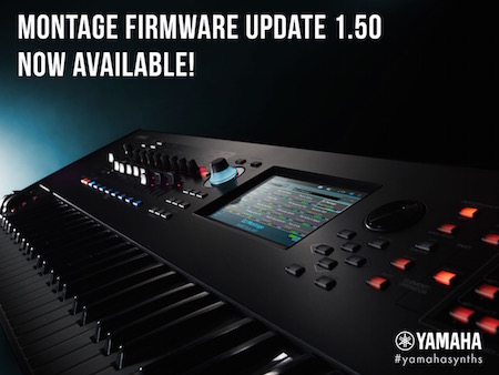 Zur NAMM 2017 stellt Yamaha das MONTAGE-Update 1.50 vor.