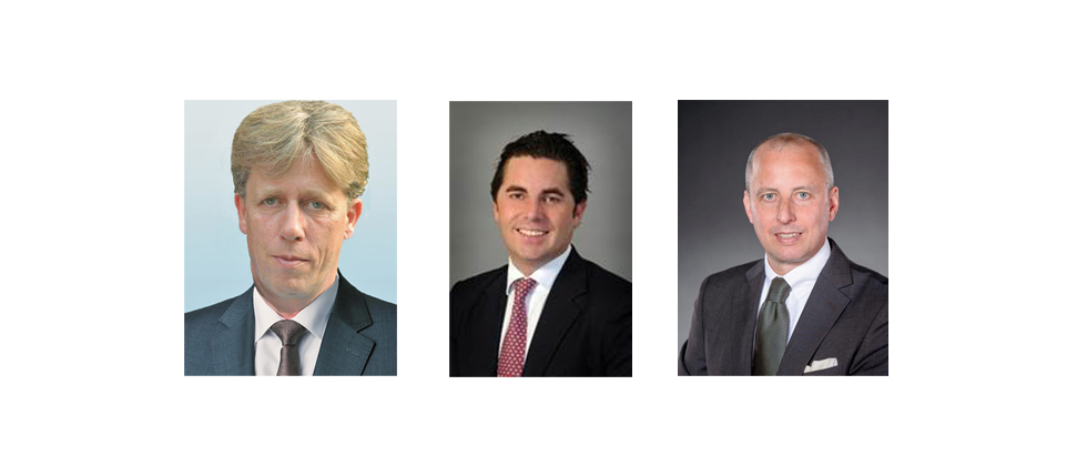 Michael Horn, Philipp Schultheis, Christian Tieber (vlnr)