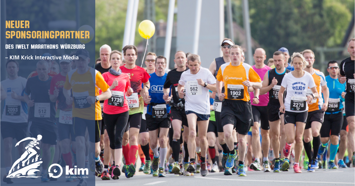 Krick Interactive Media ist Partner des Würzburger Marathons Krick Interactive Media ist Partner des Würzburger Marathons