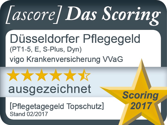 Düsseldorfer Pflegegeld der vigo KV Düsseldorfer Pflegegeld der vigo KV