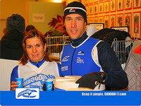 Annette und Dirk Niederau beim 10. Siebengebirgsmarathon 2008