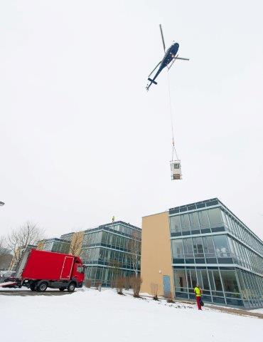 Helikoptereinsatz Skygate (c) MABP Helikoptereinsatz Skygate (c) MABP
