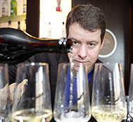 Sommelier Christian Soltys in seinem Element. © Holger Bernert