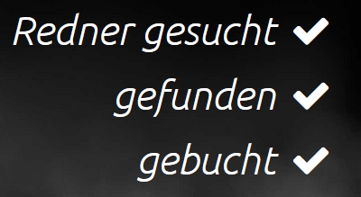 Redner direkt buchen Redner direkt buchen