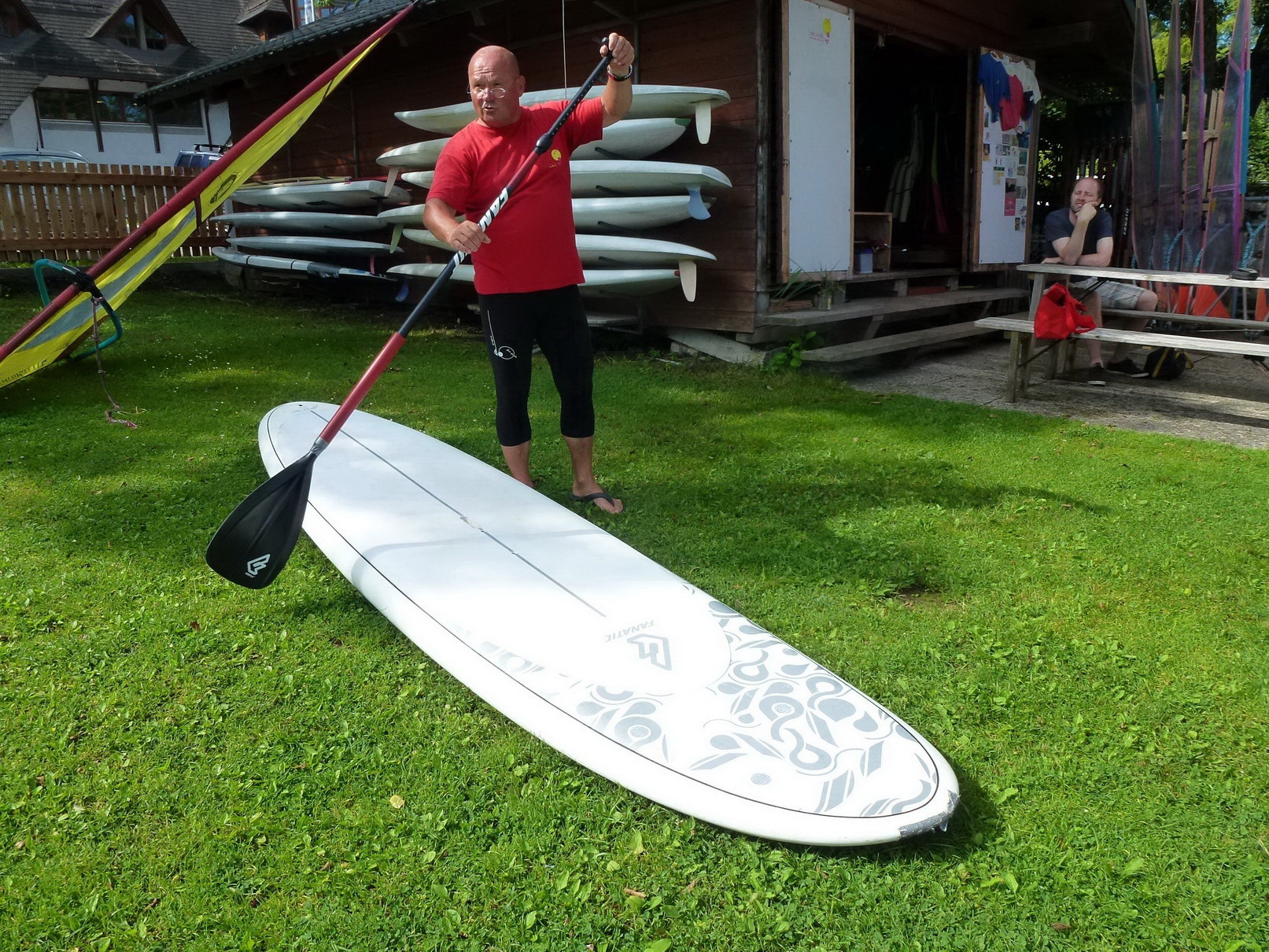 SUP Trockenkurs am Klopeiner See SUP Trockenkurs am Klopeiner See