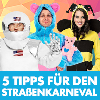5 Tipps und Tricks für den Straßenkarneval präsentiert von maskworld.com