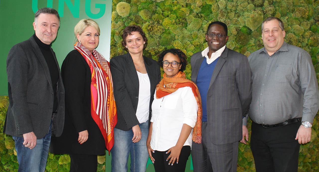 Erwin Ballis, Ulrike Heitzer, Andrea Augustin, Zenebe Mesfin, Michael Sudarska, Dr. J. Habermeyer