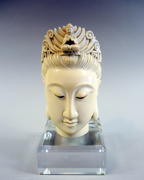 Schöner Guanyin Kopf