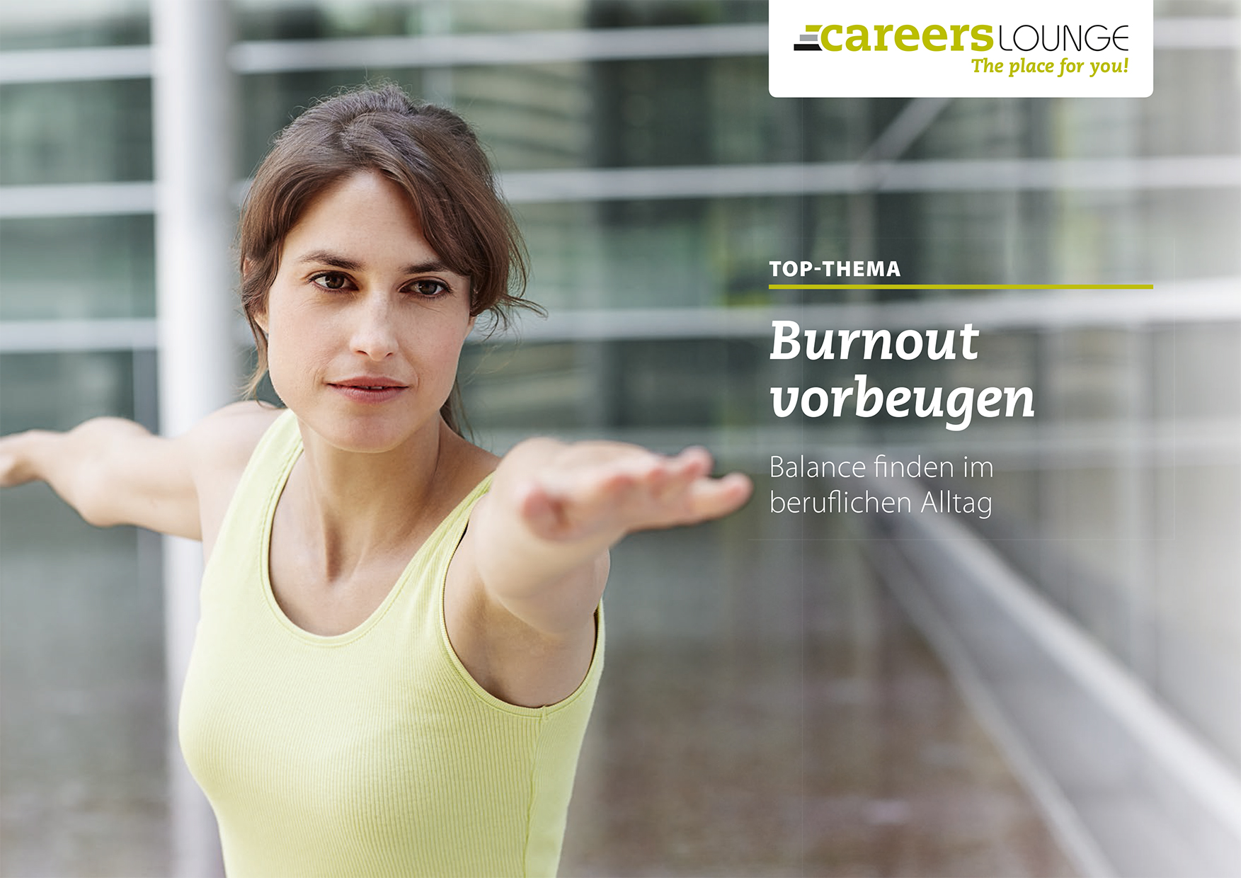 E-Booklet: Balance im beruflichen Alltag (Bildquelle: www.careerslounge.com)
