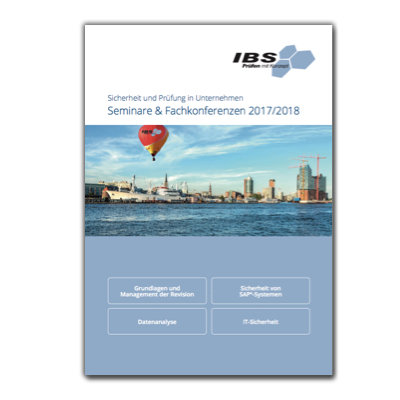 IBS Schreiber bietet auch 2017 ein umfangreiches Seminarangebot zur Weiterbildung für Prüfer.