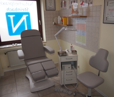 Neu: separates Fußpflege-Studio in der Naturheilpraxis Steinbach, Konz.