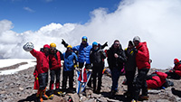 Das Inka-Team auf dem Gipfel des Aconcagua 2016 - 7summits4help