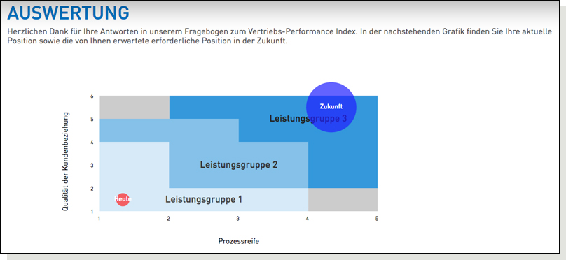 Ist-Zustand und Ziel: Das Ergebnis des Vertriebs-Performance-Checks Ist-Zustand und Ziel: Das Ergebnis des Vertriebs-Performance-Checks