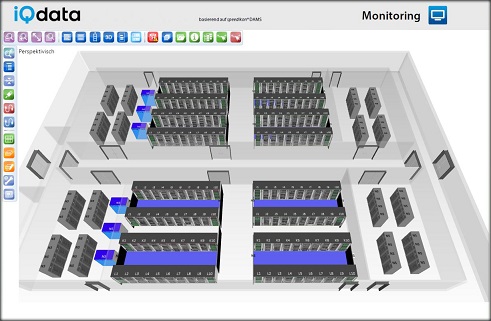 Beispielhafte Browserdarstellung speedikon-Monitoring-System-DAMS Beispielhafte Browserdarstellung speedikon-Monitoring-System-DAMS