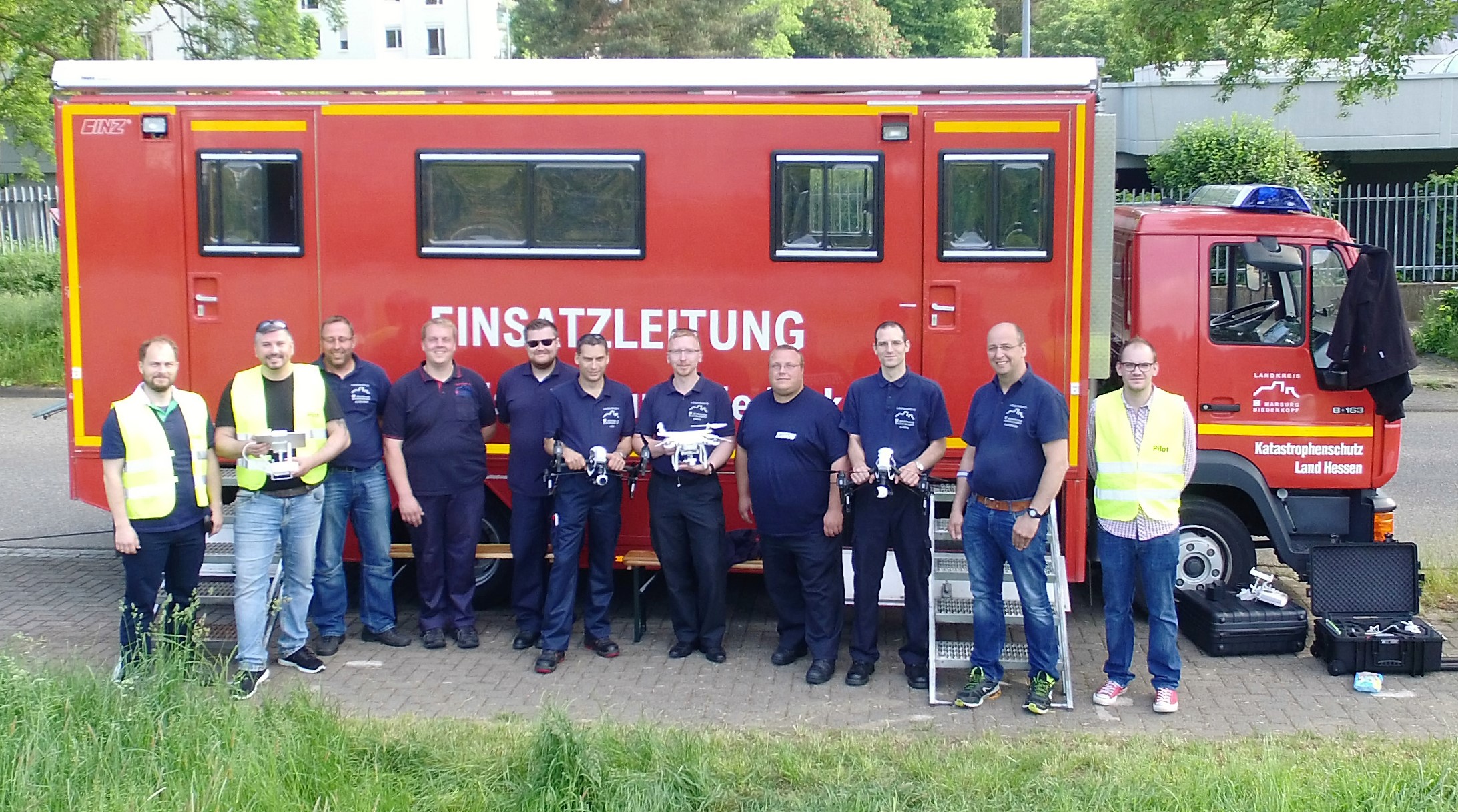 Procow Drohnen-Flugschulung für die Feuerwehr