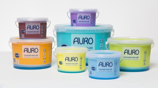 AURO: Neue COLOURS FOR LIFE-Linie mit erweitertem Farbspektrum, fertig gemischt AURO: Neue COLOURS FOR LIFE-Linie mit erweitertem Farbspektrum, fertig gemischt