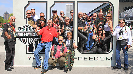 Harley-Davidson Feierlichkeiten in Milwaukee Harley-Davidson Feierlichkeiten in Milwaukee