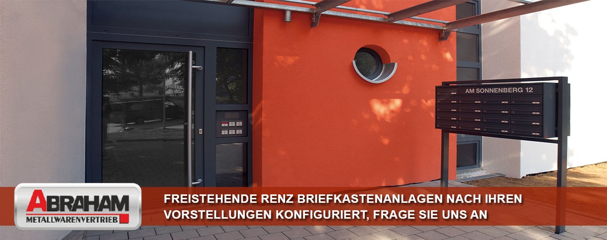 Renz Briefkasten freistehend
