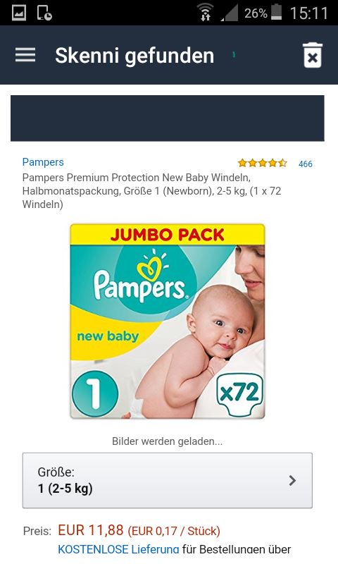 Skenni gefunden - Bestellung über NFC Skenni gefunden - Bestellung über NFC