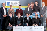 Alexander Eckert Freiherr von Waldenfels (links) - Vorstandsvorsitzender der Eckert Schulen - und Ma