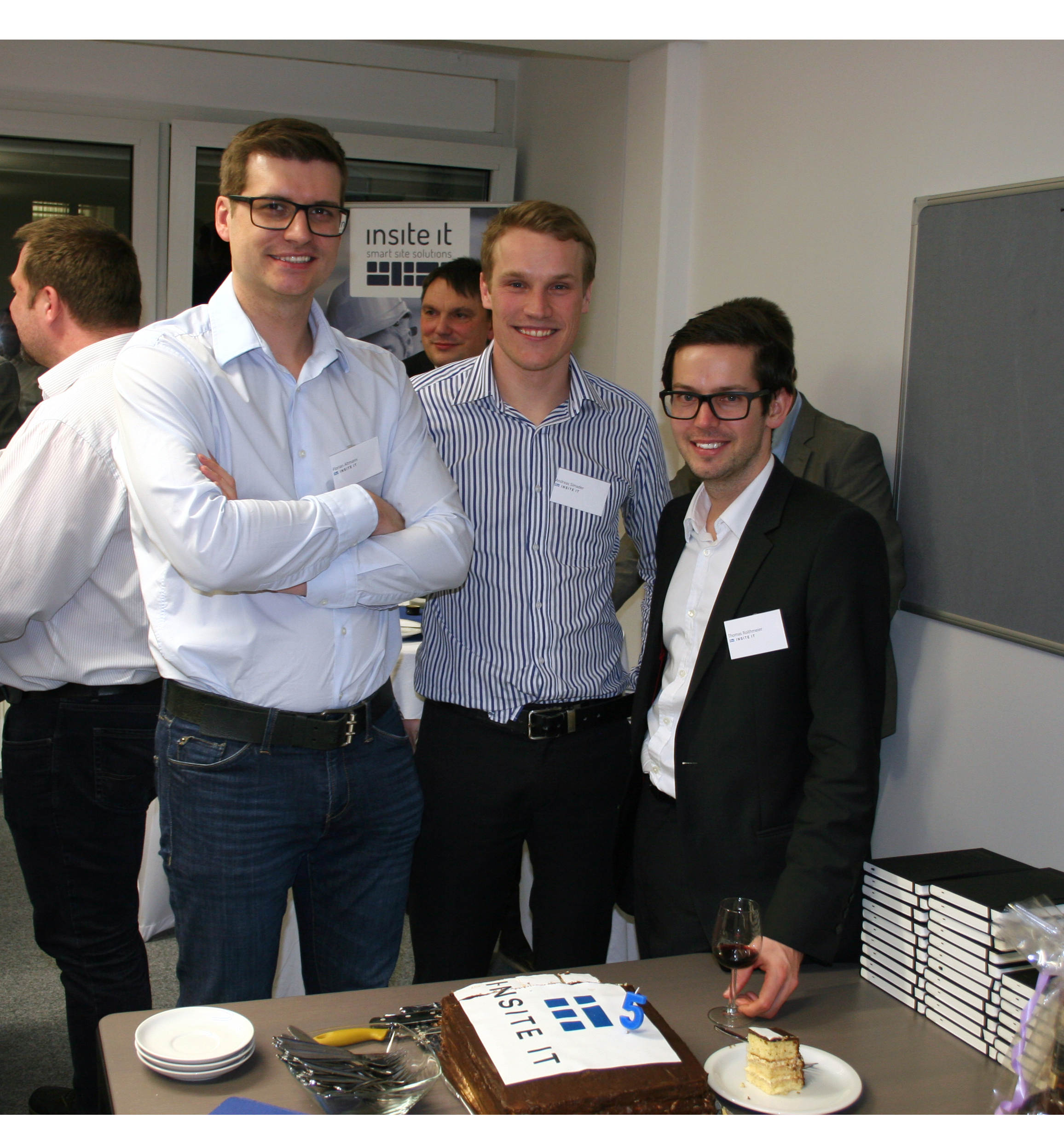 Start-Up-Gründer Florian Altmann, Andreas Simader und Thomas Roithmeier feiern 5-Jahres-Jubiläum Start-Up-Gründer Florian Altmann, Andreas Simader und Thomas Roithmeier feiern 5-Jahres-Jubiläum