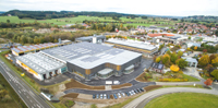Die neue Produktionshalle Die neue Produktionshalle