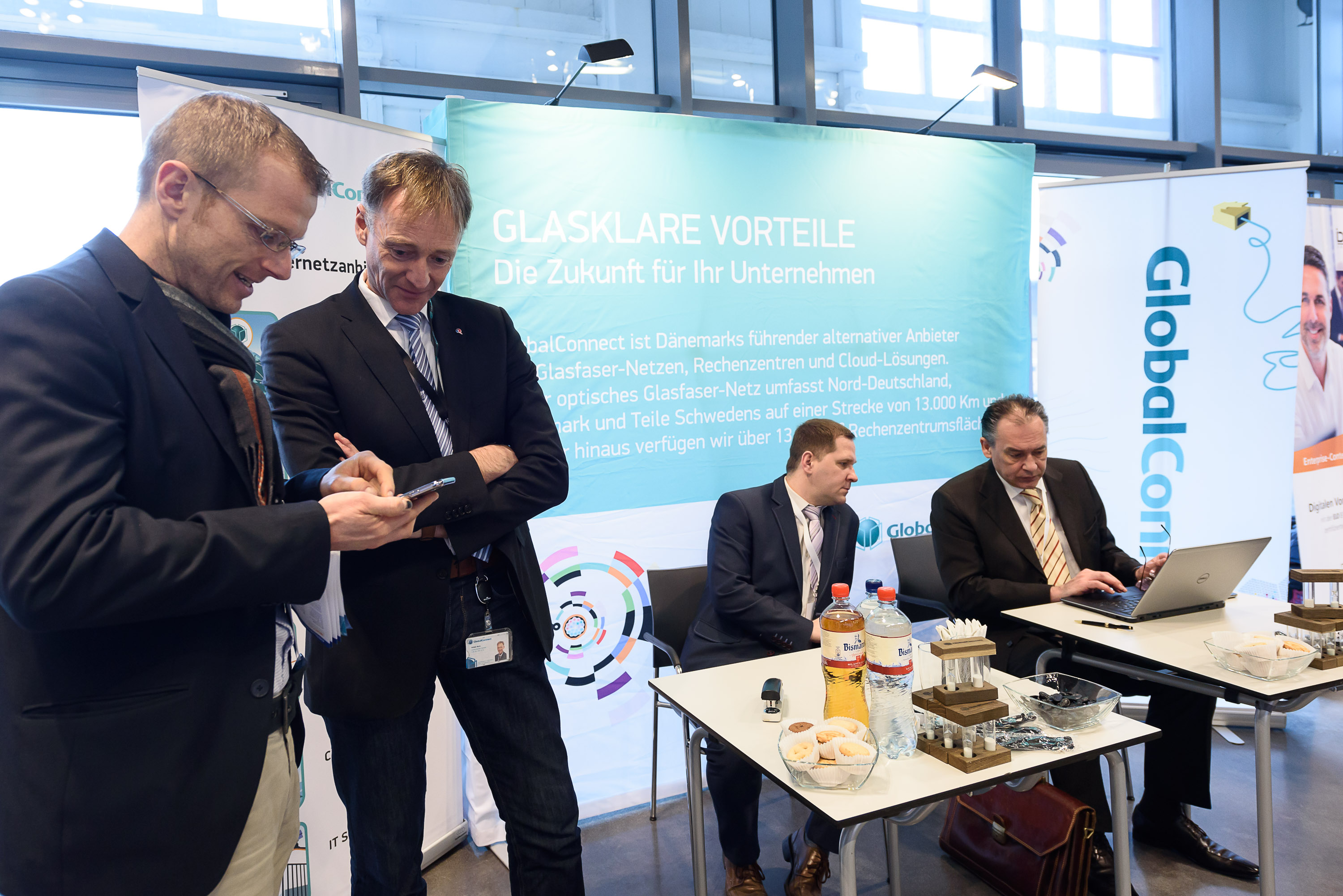Die deutsche Cloud und VoIP von GlobalConnect waren Top-Themen in den Gesprächen (Bildquelle: www.bl Die deutsche Cloud und VoIP von GlobalConnect waren Top-Themen in den Gesprächen (Bildquelle: www.bl