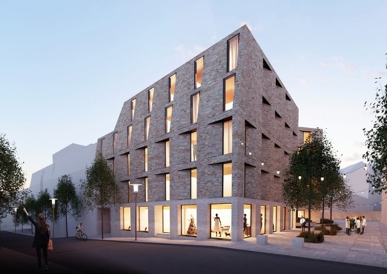 Ansicht Karlstraße in Ludwigsburg Illustration: Steimle Architekten (Bildquelle: Steimle Architekten