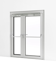 Die BIM Türlösung für 2-flügelige Türen lässt sich mit allen relevanten Produktinformationen ins Pla