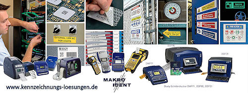 Etiketten, Drucker und andere Kennzeichnungslösungen