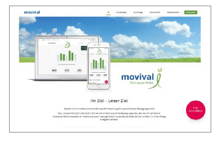 Veröffentlichung der movival GmbH auf der eigenen Webseite Veröffentlichung der movival GmbH auf der eigenen Webseite