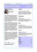 Newsletter SERVICE TRENDS 012017 Newsletter SERVICE TRENDS 012017
