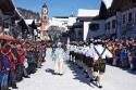 Maschkera in Mittenwald. Maschkera in Mittenwald.