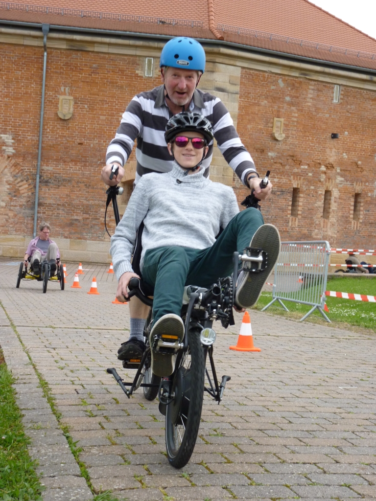 Warum strampeln, wenn auch locker cruisen geht: Spezialradmesse am 29./30. April in Germersheim. Warum strampeln, wenn auch locker cruisen geht: Spezialradmesse am 29./30. April in Germersheim.
