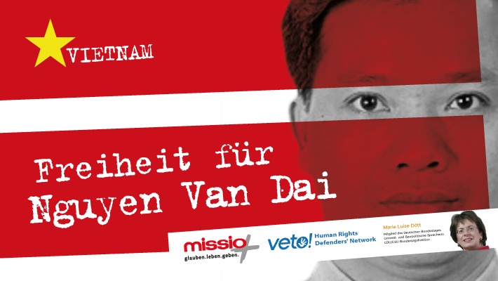 Gemeinsame Online-Petition zur Freilassung des Menschenrechtsanwalts Nguyen Van Dai in Vietnam Gemeinsame Online-Petition zur Freilassung des Menschenrechtsanwalts Nguyen Van Dai in Vietnam